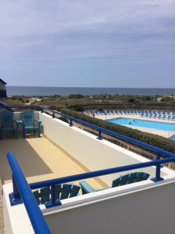 Bleu Marine Vue Ocean, 2 Chambres, Terrasse 30M2, Parking Privatif Et Piscine En Ete Lacanau Εξωτερικό φωτογραφία
