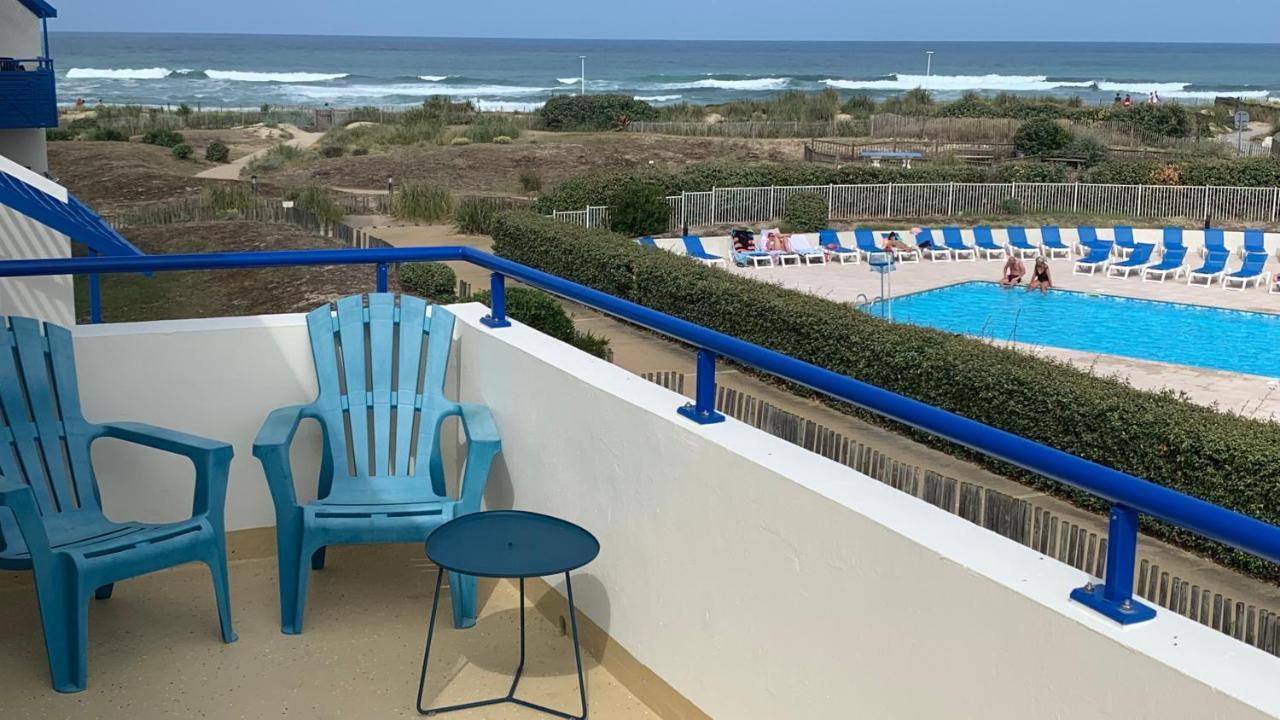 Bleu Marine Vue Ocean, 2 Chambres, Terrasse 30M2, Parking Privatif Et Piscine En Ete Lacanau Εξωτερικό φωτογραφία