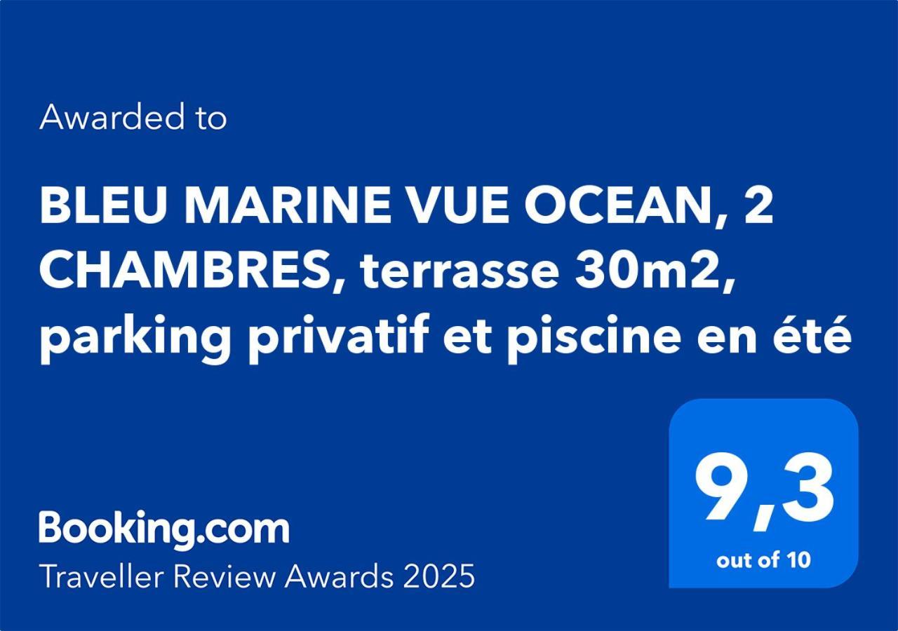 Bleu Marine Vue Ocean, 2 Chambres, Terrasse 30M2, Parking Privatif Et Piscine En Ete Lacanau Εξωτερικό φωτογραφία